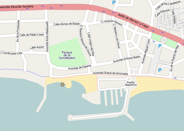 Puerto Banus Map